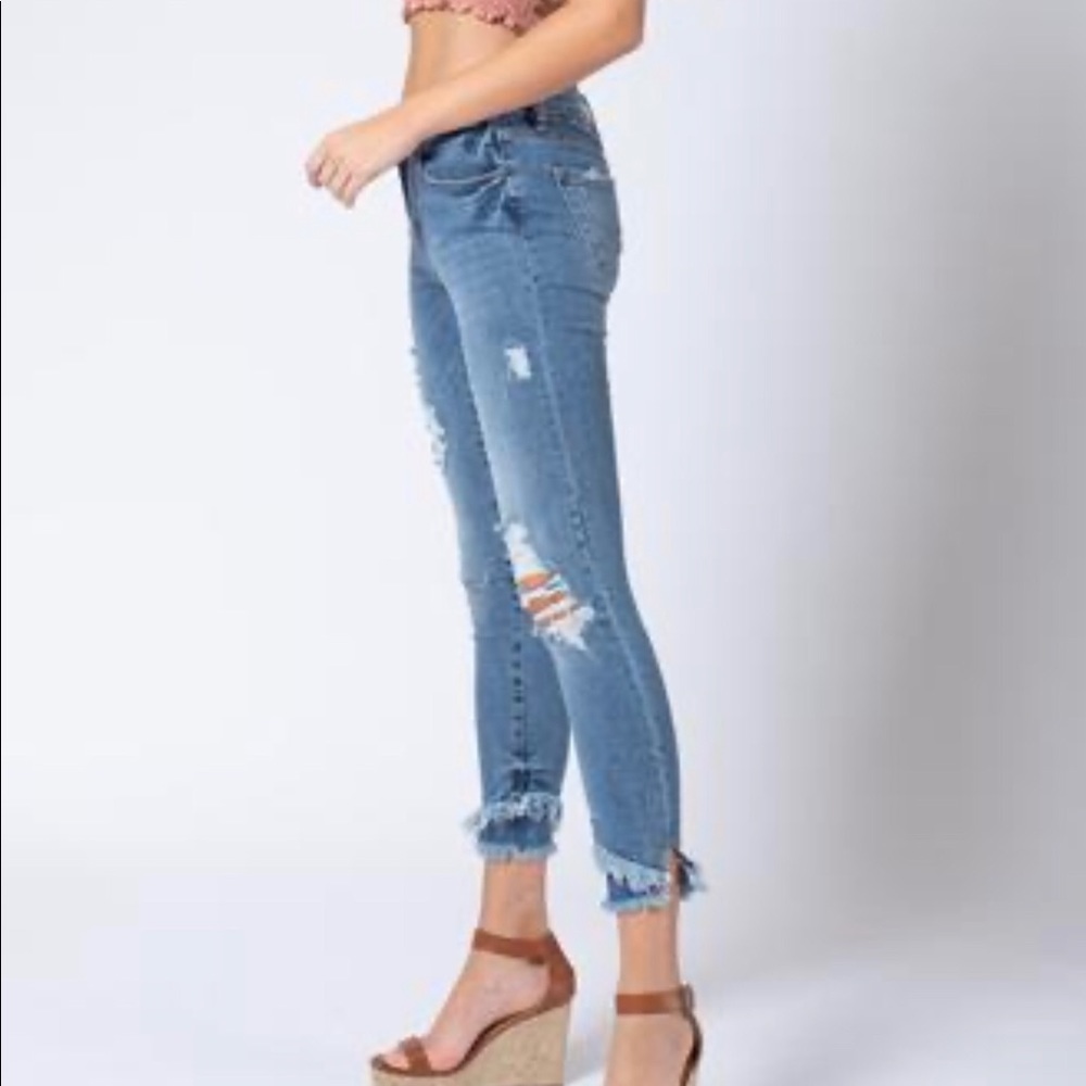 KanCan Ankle Skinny Jeans - Picture 2 of 5